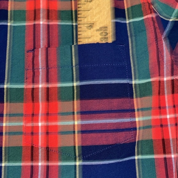 CREWCUTS RE-IMAGINED by J CREW plaid tartan button down long sleeve NEW size M - Picture 12 of 12